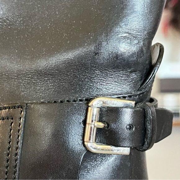 Ralph Lauren Collection Equestrian Black Riding Boots - Picture 2 of 9